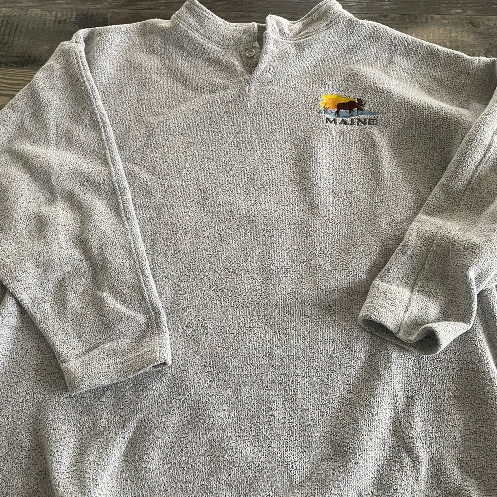 Gray XXL LL Bean Men's Sweater